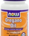 NOW Foods Oregano Oil Enteric, 90 Softgels