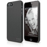 elago S5 Breathe Case for iPhone 5 - eco friendly Retail Packaging - Soft Feeling Dark Gray