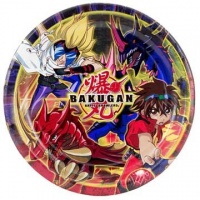 Bakugan Dessert Plates 8ct