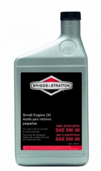 Briggs & Stratton SAE 5W-30 Synthetic Small Engine Motor Oil - 32 Oz. 100074