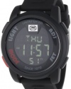 Marc Ecko Men's E07503G1 20-20 Digital Black Resin Strap Watch