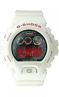 Casio G Shock Atomic Solar White Resin Digital Men's Watch - GW6900F-7