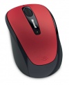 Microsoft Wireless Mobile Mouse 3500 - Poppy Red