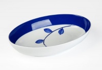 Mikasa True Blue Oval Vegetable Bowl