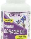 DEVA Vegan Vitamins Vegan Borage Oil 500 mg Vcaps, 90-Count Bottle