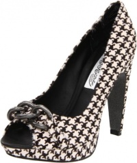 Naughty Monkey Women's Wham Bam Open-Toe Pump