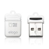 ELAGO Nano Mobile Micro SD Reader-World Smallest (EL-RD-011,White)