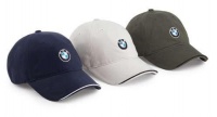 BMW Genuine Factory OEM Recycled Brushed Twill Cap - Olive