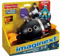 Fisher-Price Imaginext Super Friends Penguin and Batman