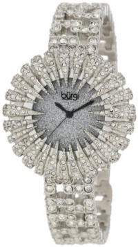 Burgi Women's BU54SS Dazzling Crystal Quartz Watch