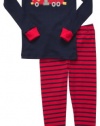 Toddler 2 Piece Cotton PJ Set - Firetruck