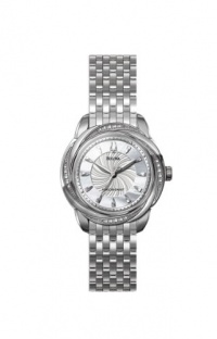 Bulova Women's 96R153 Precisionist Brightwater Swirl pattern Watch