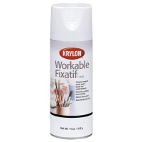 Krylon 11-Ounce Workable Fixatif Aerosol Spray