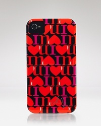 Milly has something sweet to say with this iPhone case, styled to dress up your device.