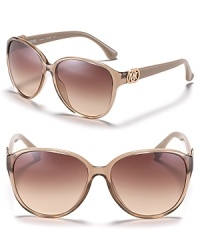 Shield your eyes in star-worthy style. MICHAEL Michael Kors oversize sunnies defy dated trends.