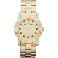 Marc by Marc Jacobs Amy Gold Tone Multi Glitz Dial Women's Watch - MBM3141