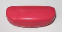 GENUINE KATE SPADE EYEWEAR PINK COLOR HARD CASE - fits smaller to medium shape eyeglasses/frames/spectacles/eye glasses