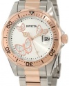 Invicta Women's 12504 Pro Diver Silver Dial Two Tone Watch