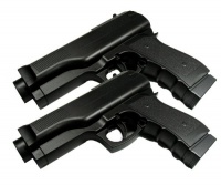 Wii Motion Plus Pistol Gun Kit - Set of 2