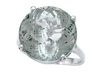 Genuine Green Amethyst Ring by Effy Collection® LIFETIME WARRANTY