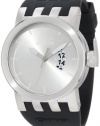 Invicta Men's 10407 DNA Urban Silver Sunray Dial Black Silicone Watch