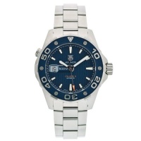 TAG Heuer Men's WAJ2112.BA0870 Aquaracer Calibre 5 Automatic 500M Watch