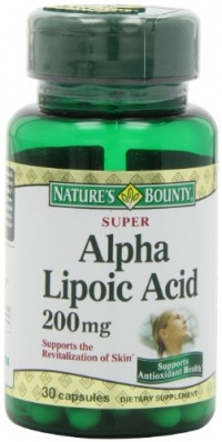 Nature's Bounty Alpha Lipoic Acid 200 Mg., 30-Count