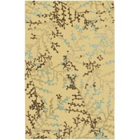 Artworks Plum BlossomMaize Rug Rug Size: 8'6 x 11'6