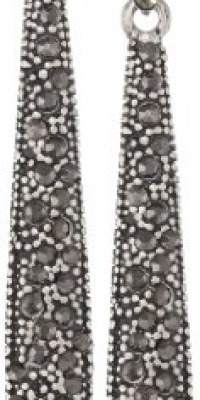 Kenneth Cole New York Urban Marcasite Pave Stick Linear Drop Earrings