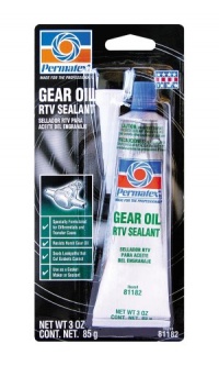 Permatex 81182 Gear Oil RTV Gasket Maker, 3 oz.