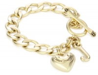 Juicy Couture Charms Gold-Tone Starter Charm Bracelet