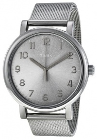 Timex Easy Reader Silver Dial Mens Watch T2N597