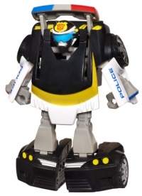 Transformers Rescue Bot - Chase The Police Bot