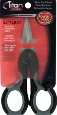 Titan Elite 5-1/2-Inch Heavy Duty Scissor with Power Notch