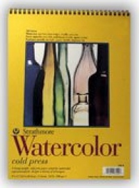 Strathmore 300 Series Watercolor Paper 11 in. x 15 in. pad of 12 wire bound