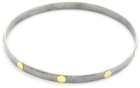 GURHAN Midnight High Karat Gold and Silver Bangle-Bracelet