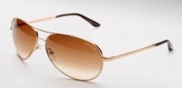 Tom Ford 0035 772 Caramel Charles Aviator Sunglasses Lens Category 2