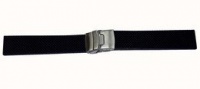 22mm Modena Italian Rubber Diamond Watch Band for Seiko, Luminox, etc