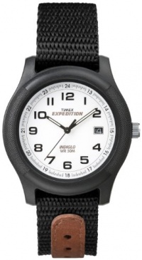 Timex Men's T43892 Expedition Camper Black Nylon Strap Watch