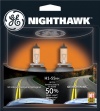 GE H1-55NH/BP2 Nighthawk Automotive Replacement Bulbs - Pack of 2