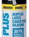 Dap 18152 Acrylic Latex Caulk with Silicone, 10.1-Ounce, White