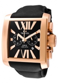 TW Steel CEO Goliath Rose- Gold Chronograph 42MM Mens Watch CE3012