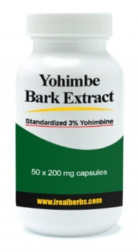 Yohimbe Bark Extract - Standardized to 3% Yohimbine HCL