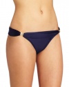 ViX Women's Bia Logo Tube Bottom, Navy Blue, Small