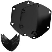 V-MODA Crossfade Over-Ear Headphone Metal Shield Kit (Shiny Black)