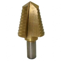 Neiko Pro Quality Titanium Step Drill Bit - 13/16 - 1-3/8 by 1/16 Increments