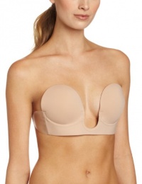 Fashion Forms Women's Backless Strapless U Plunge Bra, Nude, C