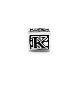 Knock it out of the ballpark with the letter K. Sterling silver letter K bead adds an extra personal touch. Donatella is a playful collection of charm bracelets and necklaces that can be personalized to suit your style! Available exclusively at Macy's.