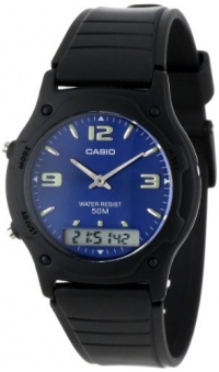 Casio Men's AW49HE-2AV Ana-Digi Dual Time Watch