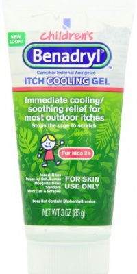 Benadryl, Anti-Itch Cooling Gel For Kids 2+, 3 Ounce (Pack of 2)